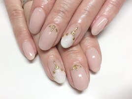 オフィスピンクネイル☆