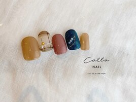 チェック×パール