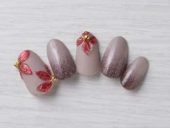 ポルタジョーイエ(Portagioie)/ポインセチア風ネイル