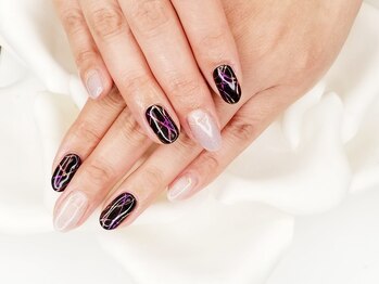 キープ ネイルサロン(KEEP)/個性派ミラーアート♪