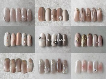 キャプラスネイル プリマの写真/パラジェルカラーを使用して作成したマンスリーデザインが人気♪持ち込みデザインも◎