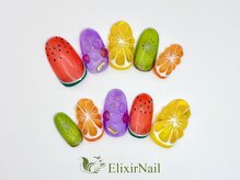 エリクサーネイル 池袋(Elixir Nail)/定額c やり放題/クーポン使用