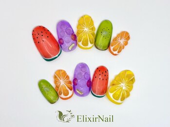 エリクサーネイル 池袋(Elixir Nail)/定額c やり放題/クーポン使用