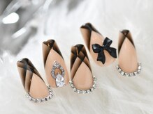 ネイルサロンラグジュアリー 梅田店(LUXURY)/リボンネイル