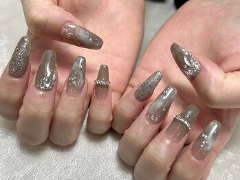 アイネイルズ 町田店(I nails)の写真/スカルプワンカラー13000円・スカルプ付け放題18000円(1センチ以内)☆ロングネイル楽しみたい方はこちら♪