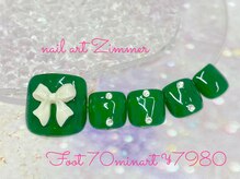 ネイルアート ジマー/フット70minart¥7980/学割あり