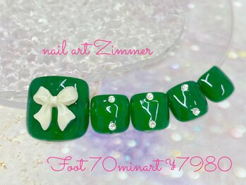 ネイルアート ジマー/フット70minart¥7980/学割あり