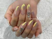 ネイルサロン ミント(Mint)/オーロラグラデーション♪
