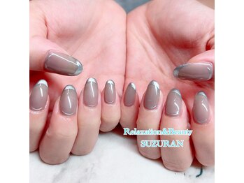 メタルシルバーフレンチ