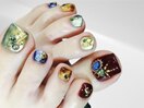 Creative foot nail♪