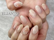 エリアントネイル(ELIANTO NAIL)/ぷっくりフラワー