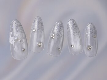 ジェミーネイル シンジュク(Jemiy nail shinjuku)/マグフラッシュリボン¥9480