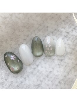 春デザイン シンプル