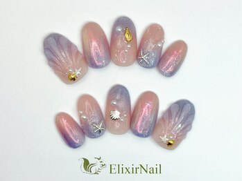 エリクサーネイル 池袋(Elixir Nail)/定額c やり放題/クーポン使用