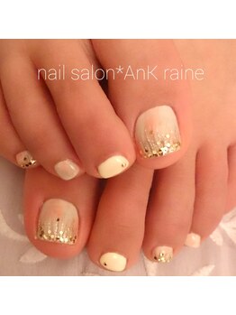 ネイルサロン アンクレーヌ(nail salon AnK raine)/フットネイル