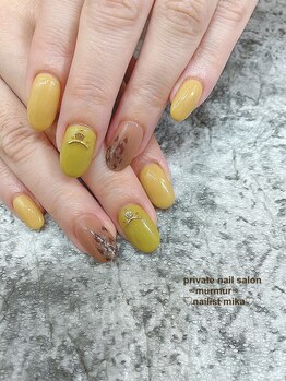 プライベート ネイルサロン マーマ(murmur)/レオパードネイル