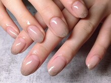 ネイルサロン リン(Lin)/ベージュグラデーション