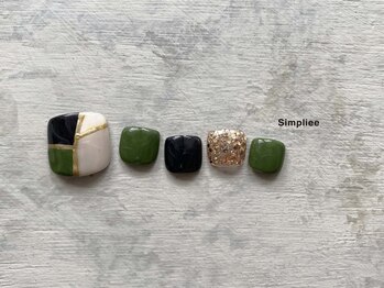 シンプリー 吉祥寺店(Simpliee by Procare nail)/【フット】定額ネイル¥7900
