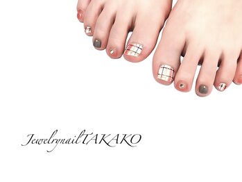 チェックアートでオシャレ感満載