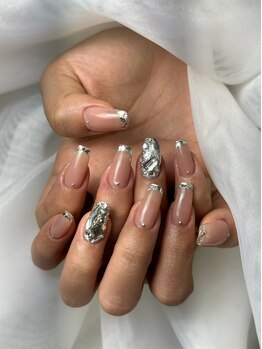 ガラスフレンチ×埋めつくし