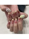フレンチネイル　¥8800