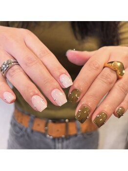 ウェイビーズ ネイル(wavy's.nail)/スタッズネイル