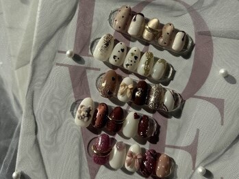 アモネイルアトリエ('amo nail atelier)/バレンタインデザイン(^_-)-☆