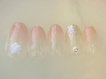 薔薇ネイル
