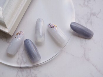 ネイル スパ ココプラス(Nail spa Cocoplus)/もやもや梅雨/初夏ネイル