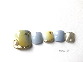 マルカネイル(marca nail)/フット定額アートコースオフ込み
