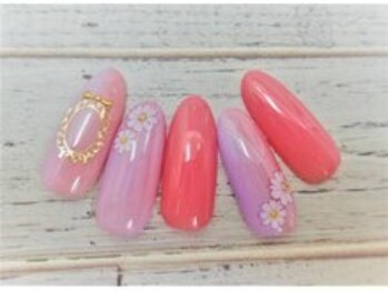 ブランロール 中目黒店(Blanl'or)/フラワーネイル