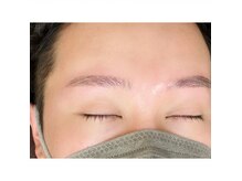ビューステージ アイブロウサロン 松山/ストレートアーチ眉（間引き）