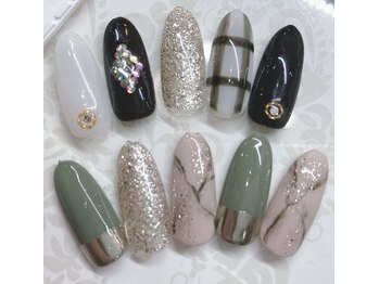 ティーエヌ 本厚木店/冬ネイル☆6500円【7150円税込】