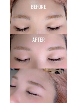 ノリト(norito)/アイブロウＷＡＸビフォアフ