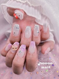 新作★キティちゃんネイル