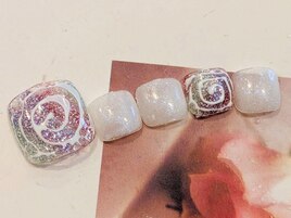 フット定額ネイル☆7700円