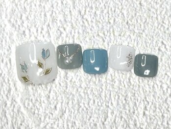 〈foot〉3月キャンペーンネイル