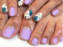 ネイルサロン べルフ(nail salon Verf)/秋冬、大人ビジューネイル