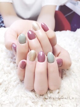 レインボーネイルズ(Rainbow nails)/ワンカラー