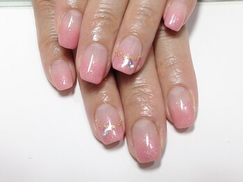 クォーターリゾートネイル(QUARTER RESORT nail)/カラーグラデーションネイル☆