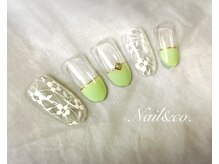 ネイルアンドコー (Nail&co.)/アートサンプル　シンプル5390円