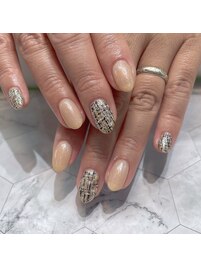 ツイードネイル