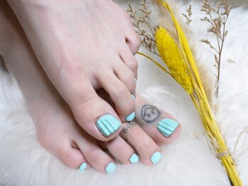 foot 親指アート¥9500