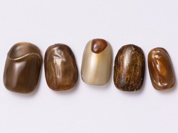 アイ ネイルズ 天神店(I nails)/ブラウンニュアンス ¥8300