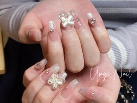 蝶々ネイル