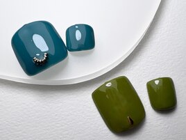 シンプルフットネイル　5490円