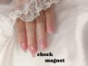 【春も引き続きトレンド◎】大人気チークネイル+マグネットフレンチ♪　　