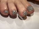 foot nail/ニュアンスネイル