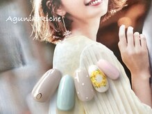 アグニークリッシェ(Agunik Riche)/【ミモザネイル】