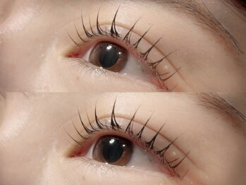ミュート(mu'te)の写真/【似合わせまつげパーマ】束感ぱっちり～ナチュラルまで思い通りに仕上げます★《ラッシュリフト》